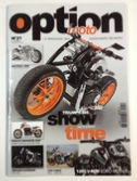 Французский журнал "Option Moto" c "Сlockwork Orange" на обложке.